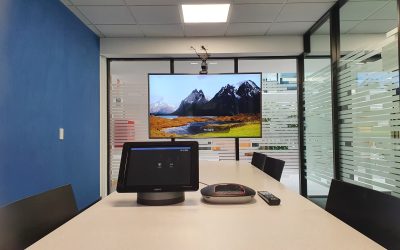 TV and video conferencing installation